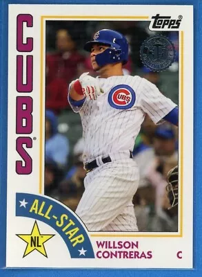 2019 Topps Series 2 1984 Topps Baseball All-Stars #84AS-WC Willson Contreras - Image 1 of 2