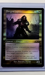 2024 MTG Magic the Gathering Secret Lair Retro Frame Foil #858 Diregraf Captain - Picture 1 of 2