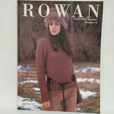 ROWAN KNITTING Crochet Magazine Number 38 Designer Patterns - Image 1 of 4