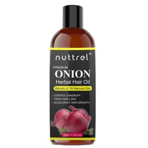 Red Onion Oil Treatment for Dry Damaged Hair Loss and Promote Strong Hair Growth - Picture 1 of 5