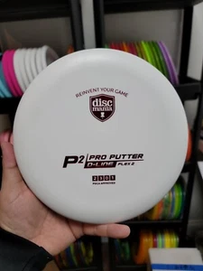 Discmania D-Line White 176g P2 Flex 2 disc golf putter - Picture 1 of 3