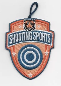 New! Shooting Sports Award - Tiger Cub Level Patch, "Since 1910" Back, Mint! - Picture 1 of 1