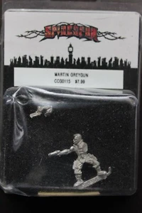 Martin Greygun, Silla Cómoda, Spinespur, Escala 28 mm, Miniatura Metal - Imagen 1 de 1