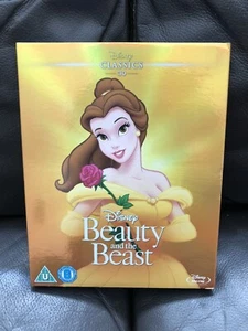 Disney Beauty And The Beast Blu Ray With Classic Limited Edition O Ring Sleeve - Picture 1 of 3
