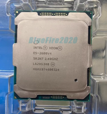 Intel Xeon E5-2680 V4 2.40 GHz 14 Core 28 Thread LGA 2011-3 Server CPU Processor - Image 1 of 4