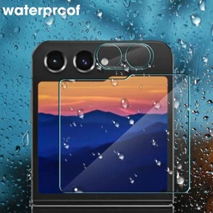 Samsung Galaxy Flip 5 /6 Gehärtetes Temperglas Display und Kameralinsenschutz - Bild 1 von 13
