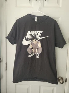 Nike Dragon Ball Character Athletic SportWear Short Sleeve Crew Neck T-shirt L - Picture 1 of 5