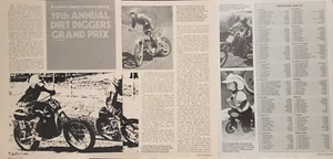 1978 19th Annual Dirt Diggers Grand Prix 4pg Article Sue Fish - Picture 1 of 1