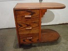 Vintage Antique Solid Wood Nightstand End Table Bedside Storage Bedroom Drawer