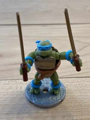 Mega Bloks TMNT RARO Concha Dorada Leonardo Teenage Mutant Ninja Turtles Construx Foto 1 de 3