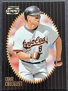 Cal Ripken Jr. 1996 Pinnacle Summit Chase Checklist #200 - Picture 1 of 2