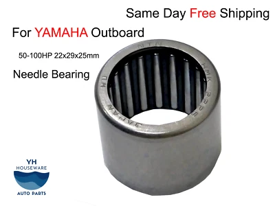 93317-322V0-00 For Yamaha OutboardNeedle Bearing 50-100HP 22x29x25mm - Image 1 of 4