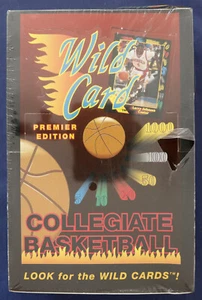 1991 Wild Card Basketball Factory Sealed Box Unopened - Picture 1 of 2