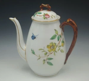 TETERA DE PORCELANA DELINIERES D&C LIMOGES EN RELIEVE ANTIGUA 1870 RARA - Imagen 1 de 12