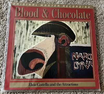 Elvis Costello & The Attractions Blood & Chocolate 180-gram LP Sealed MOFI MFSL! - Image 1 of 3