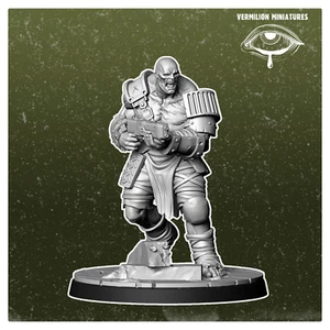 Mutant 4 | Capital Mutants | Vermillion | Wargaming 3D Print Mini - Picture 1 of 1