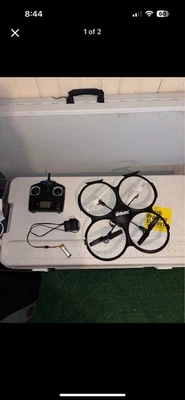 Udi RC UFO 2.4GHz 4Ch 6-Axis Quadcopter Drone (#U818A) w/Camera -OPEN BOX ITEM - Image 1 of 2