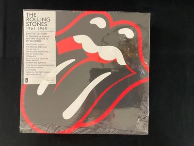 ROLLING STONES 12" LP VINYL BOX SET 1964-69 13 DISCS 180 GM NUMBERED LIKE NEW - Image 1 of 4
