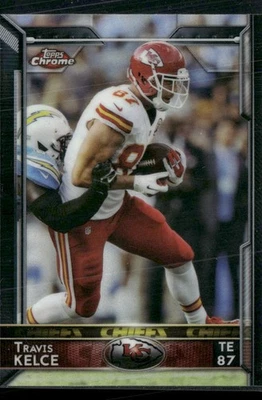 Travis Kelce Topps Chrome Mini #86 2015 Foto 1 de 2