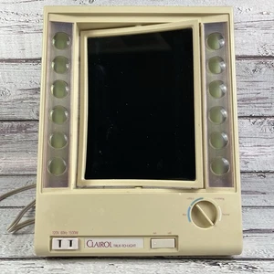 Clairol True To Light Schminkspiegel LM-7 tragbar verstellbar 4 Einstellungen Vintage - Bild 1 von 13