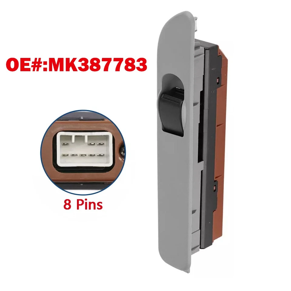 Interruptor maestro de ventana eléctrica para Mitsubishi Fuso Canter 2005-2007 MK387783 EE. UU. Foto 1 de 4