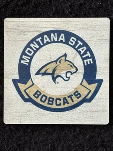 MONTANA STATE BOBCATS NCAA REFRIGERATOR MAGNET 2.75" INCH SQUARE USED MINT 2022 - Picture 1 of 2