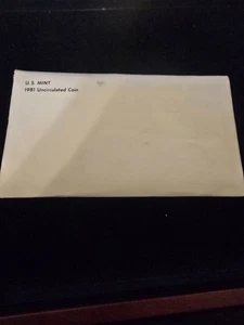 1981 U.S. Mint Set 13 Coins P&D Uncirculated Government Packaging - Picture 1 of 6