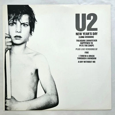NEW WAVE / SYNTH-POP - U2 - NEW YEAR'S DAY - ISLAND RECORDS ORIGINAL IMPORT - Image 1 of 4