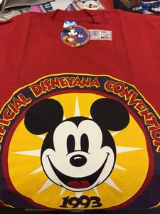 Vintage Disneyana Convention 1993 Disneyland Shirt Gr. XL Neu Deadstock - Bild 1 von 5