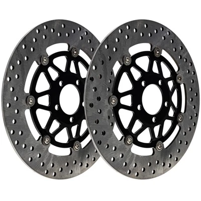 NICHE Front Brake Rotor Set For Kawasaki Suzuki Boulevard Vulcan 1500 1600 - Image 1 of 4