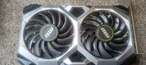 MSI GEOFORCE GTX 1660 VENTUS X5 6 GB OC GRAPHICS CARD - Afbeelding 1 van 5