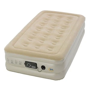 Serta 15" Double High TWIN Air Mattress Built-In Pump Airbed for Overnight - Picture 1 of 3