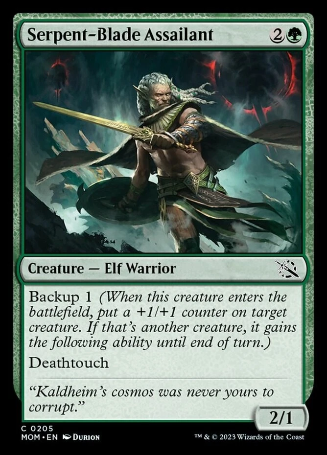 x1 Serpent-Blade Assailant - March of the Machines - NM - MTG - Image 1 of 1