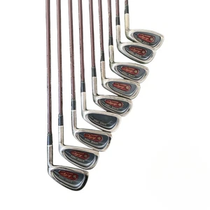 BenHogan SINCE 1953 Iron Set 9pcs 3-9, P, A, S RH R Graphite Used - Picture 1 of 9