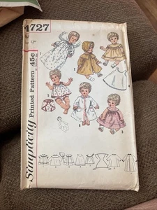 Modelli vestiti bambola Simplicity anni 50 Betsy Westy Carrie Grida Sweetie Pie - Foto 1 di 1