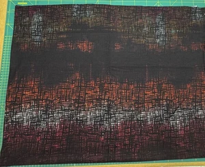 Reststück 1 Meter Romanit von  HILCO ROT-GRAU-BRAUN-SCHWARZ-Töne 1 Meter SALE - Bild 1 von 2