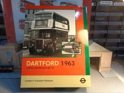 CODE3 EFE 99930 London Transport DARTFORD 1963 Edición Limitada Set 14 Foto 1 de 2