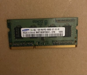 Samsung 1GB 1Rx8 PC3-8500S-07-10-B1 M471B2873EH1-CF8 0938 Memory Ram DDR3 - Picture 1 of 2
