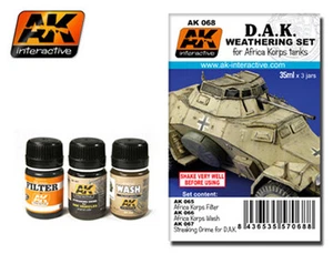Ak Interactive AKI 068 - Juego de meteorización - Afrika Korps - Imagen 1 de 1