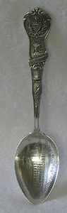 Antique Sterling Silver Souvenir Spoon Independence Hall Philadelphia PA Watson - Picture 1 of 1