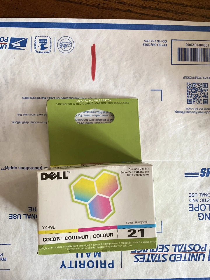 Dell Y499D 21 Standard Capacity Color Ink Cartridge for V313w/V515w/P513w/V715w/P713w