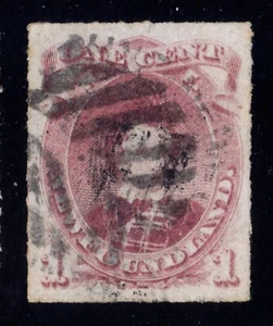 #37 Newfoundland Canada used well centered XF fancy cancel - Picture 1 of 2
