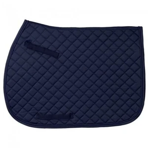 EquiRoyal Navy Quilted Square English Saddle Pad Horse Tack Equine 60-925 - Picture 1 of 1