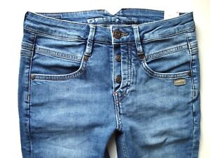 GANG  Jeans  MEDINA  CROPP  130411-804  7308  Blau  Stretch  Hose  W28  Neu