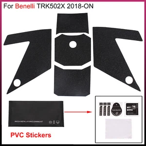 Pad serbatoio benzina anteriore PVC adesivo protezione laterale per Benelli TRK502X 2018-ON - Foto 1 di 10