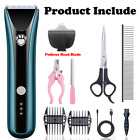 Pet Professional Dog Grooming Clippers Kit For Dog Cat Hair Trimmer Scissors Usa