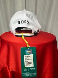AMF1 Official Team Cap White BOSS x ASTON MARTIN - Picture 1 of 5