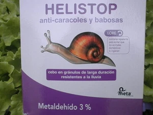 ANTILIMACOS. Granulado contra caracoles y babosas. Envase de 500 gr. - Imagen 1 de 1