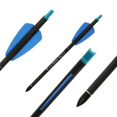 X-BOW FMA ENGINEERING 10x Carbonbolzen für EK Cobra System Cobra R9 R10 Adder - 7,5 Zoll Standard