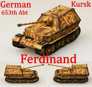 Easy Model 1/72 Germany Panzerjager Ferdinand 653rd Abt,Kursk,1943 #36225 - Picture 1 of 6